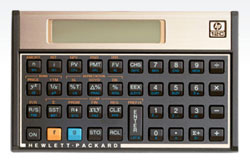 Hewlett Packard 12c Financial Calculator